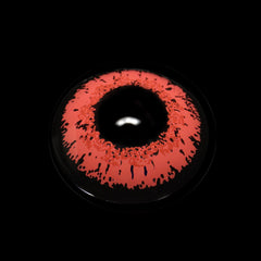 Cosplay Queen Dark Pink Coloured red Contact Lenses