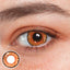 Cosplay Queen Orange Brown Coloured Contact Lenses