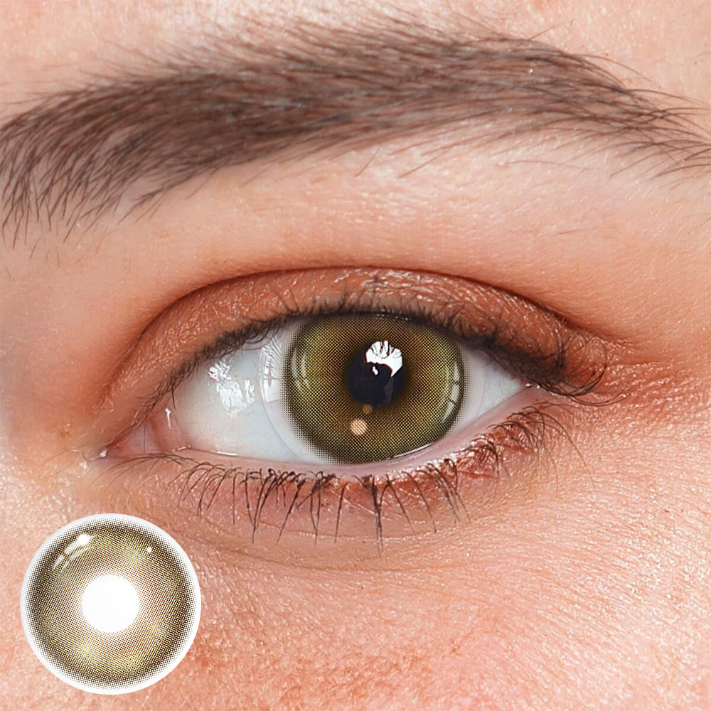 Raquel Brown Coloured Contact Lenses