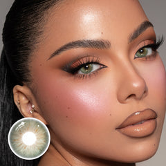 Ligia Green Coloured Contact Lenses
