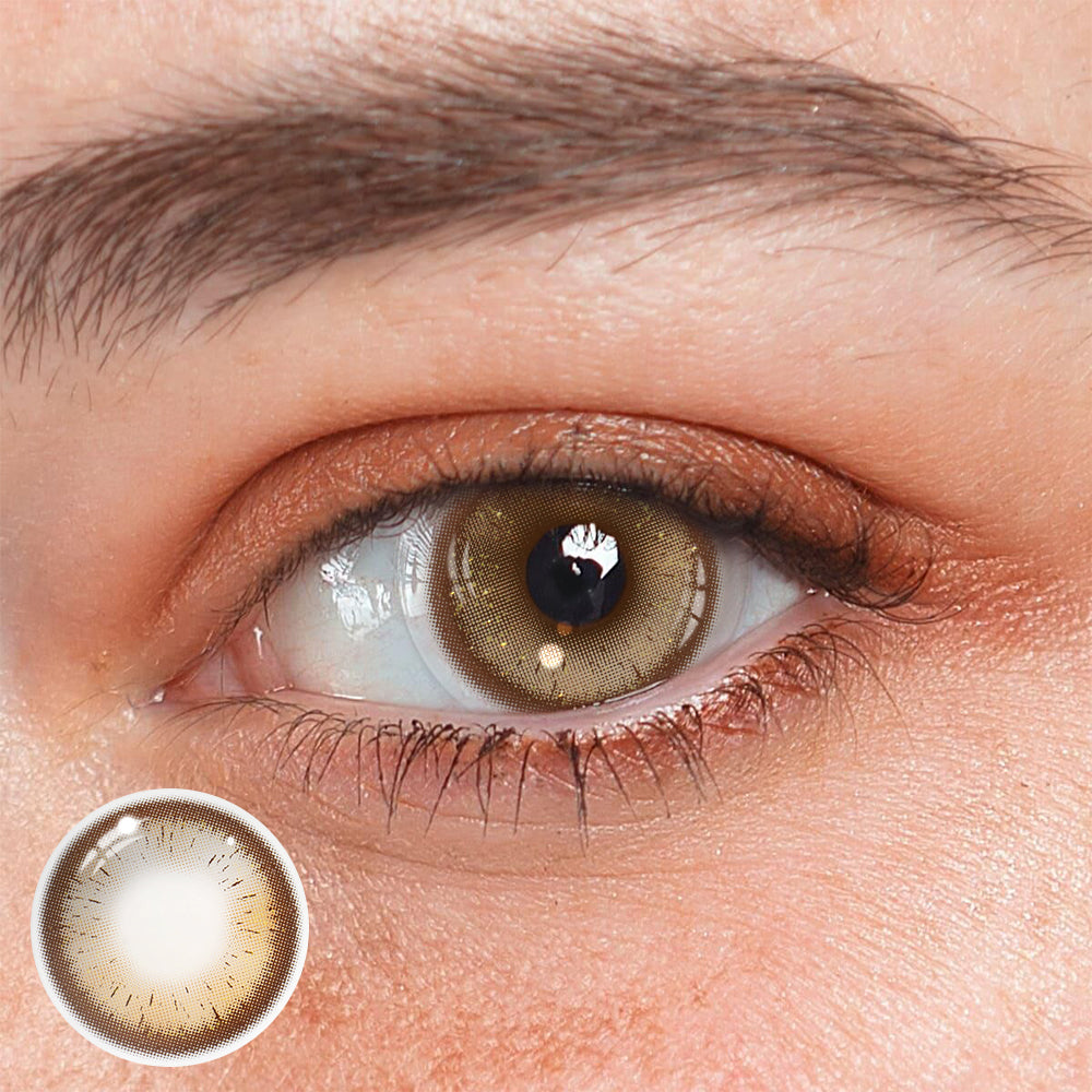 Deema Brown Coloured Contact Lenses Main image
