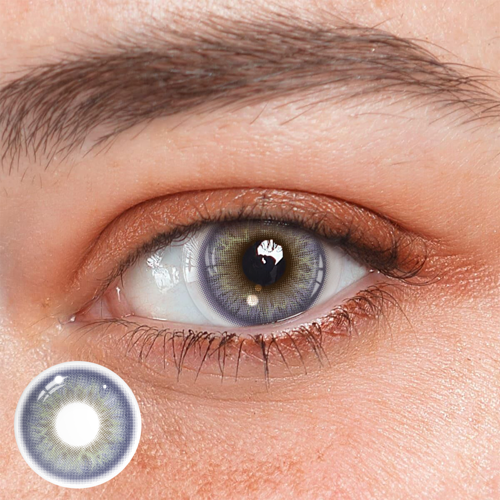 Bibiana Blue Coloured Contact Lenses Main image