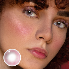 Yara Pink Coloured Contact Lenses