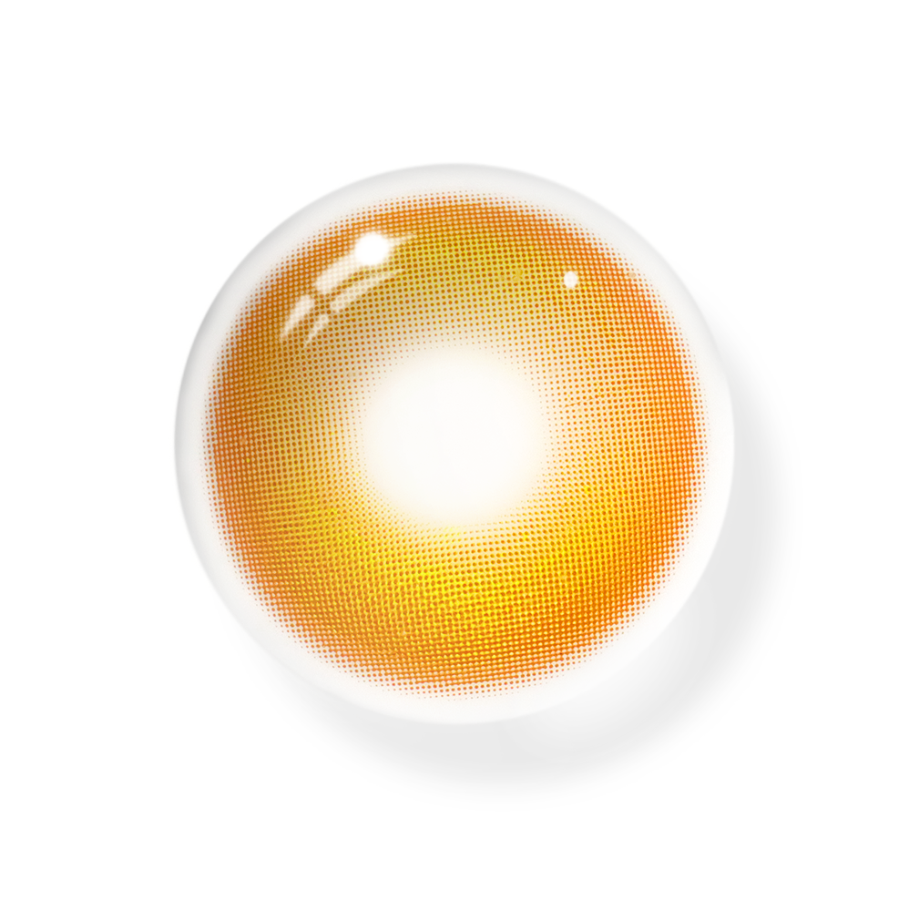 Cosplay Abyss Gold Coloured Contact Lenses Secondary image