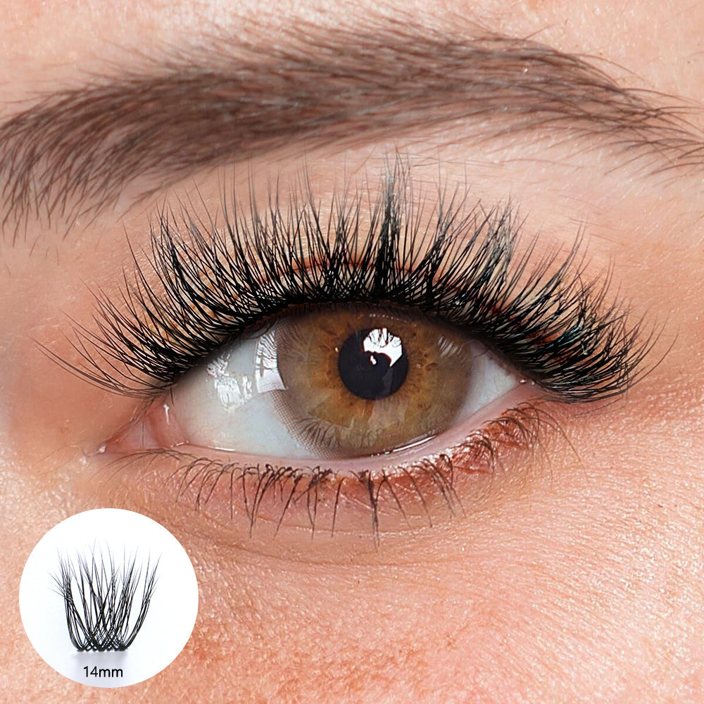 Gabriela Black Lashes - 14mm Secondary image