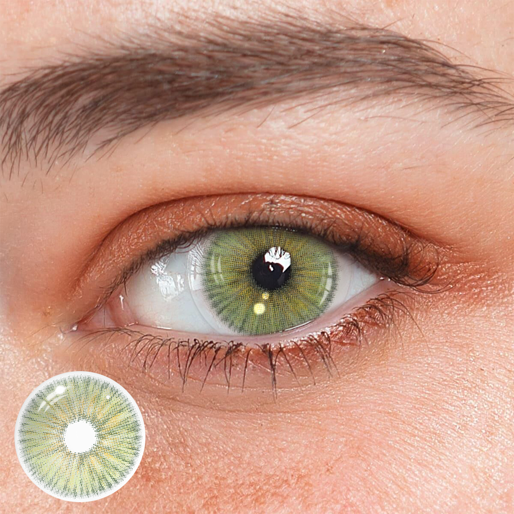Karla Green Coloured Contact Lenses Main image