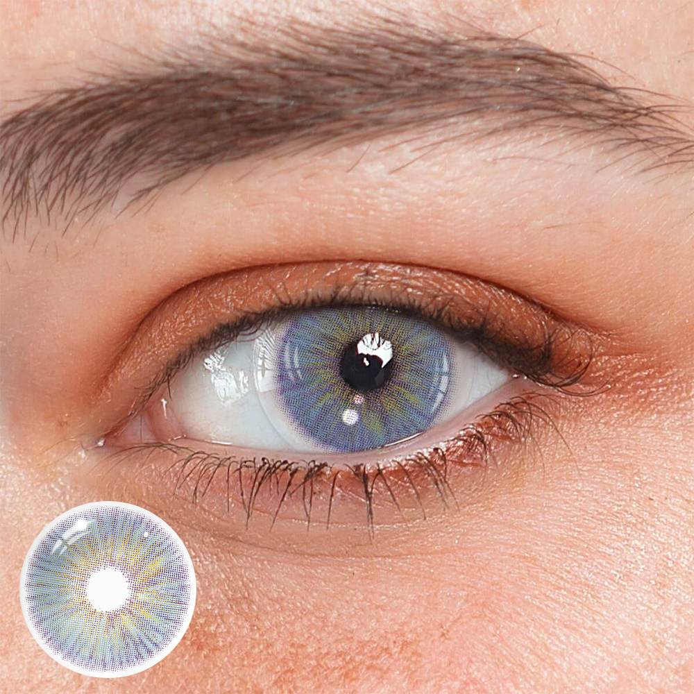 Karla Purple Coloured Contact Lenses Main image
