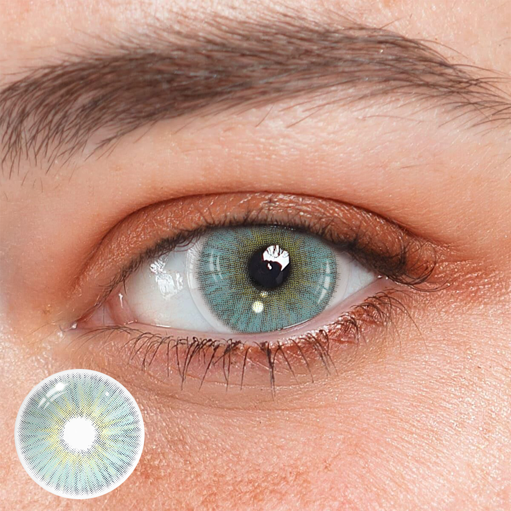 Karla Blue Coloured Contact Lenses Main image
