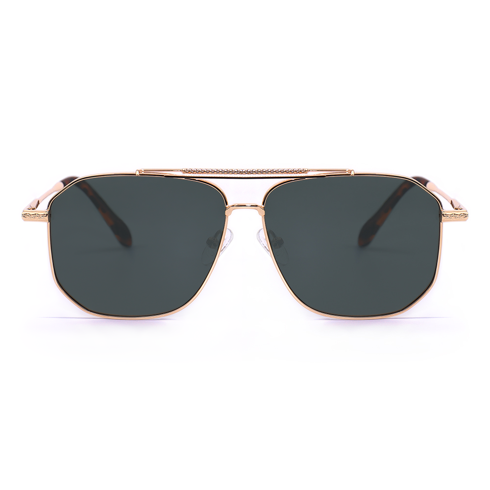 Gabriella Aviators Gray Sunglasses Main image