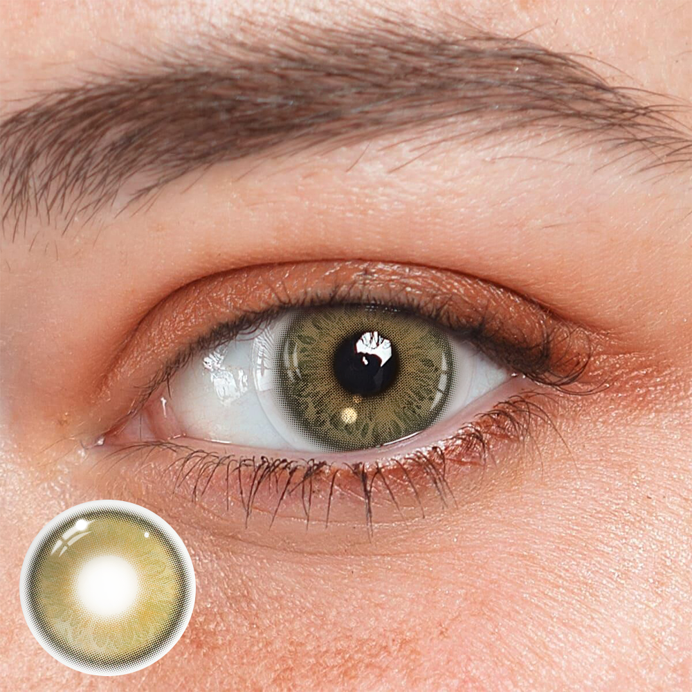 Kelly Brown Coloured Contact Lenses Main image