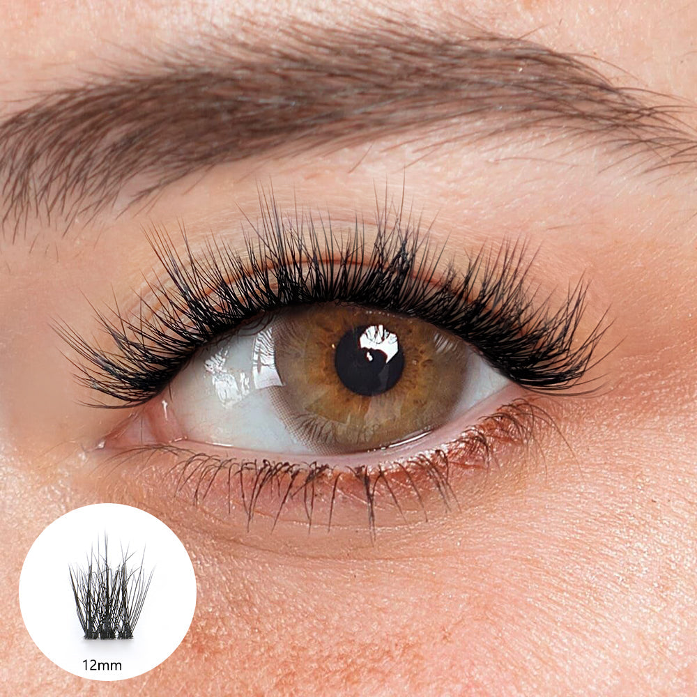 Luciana Black Lashes - 12mm Secondary image