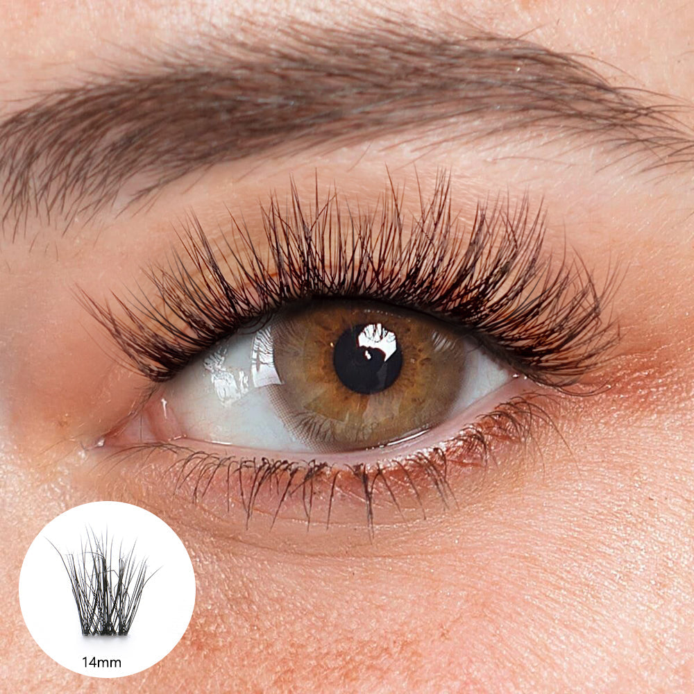 Luciana Black Lashes - 14mm Secondary image
