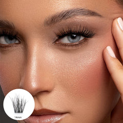 Luciana Black Lashes - 14mm