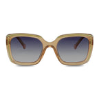 Diva Oversized Champagne Sunglasses