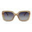 Diva Oversized Champagne Sunglasses