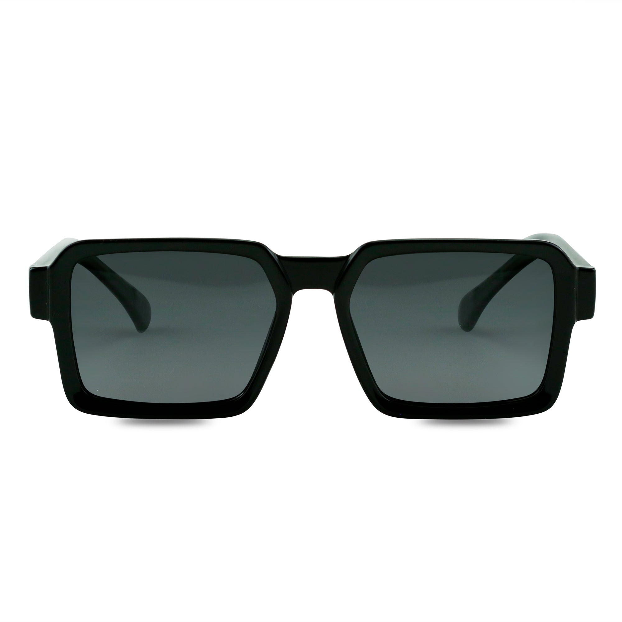 Julianne Rectangle Black Sunglasses Main image