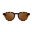 Wilma Retro Round Tortoiseshell Sunglasses