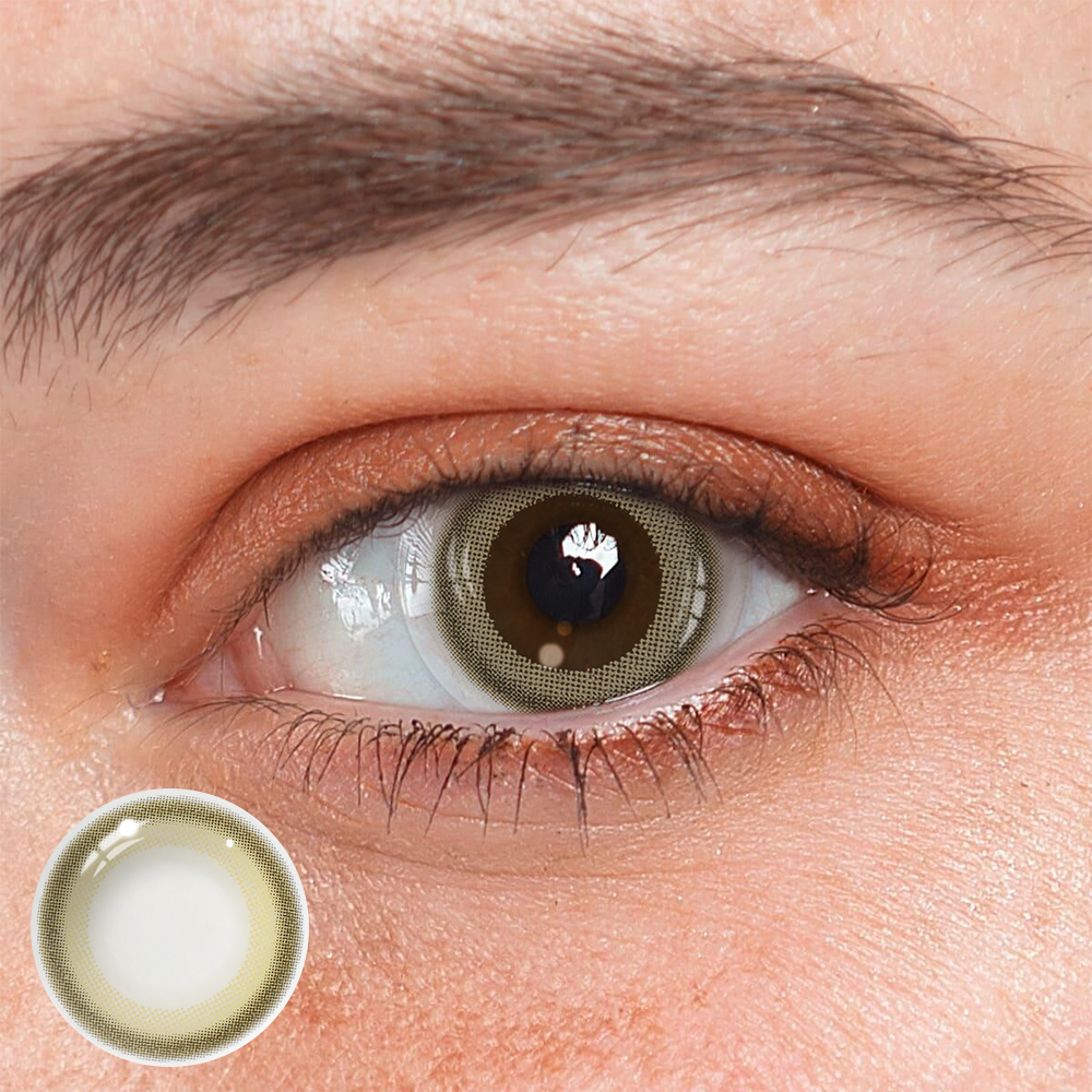 Linette Moon Brown Coloured Contact Lenses Main image