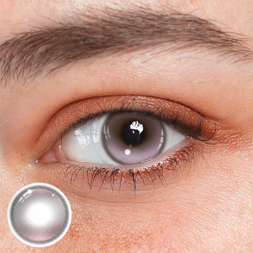 Yara Madien Pink Coloured Contact Lenses Main image