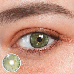 Cyrene Mint Green Coloured Contact Lenses