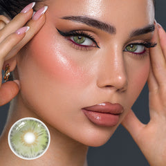 Cyrene Mint Green Coloured Contact Lenses