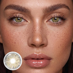 Cyrene Honey Brown Coloured Contact Lenses