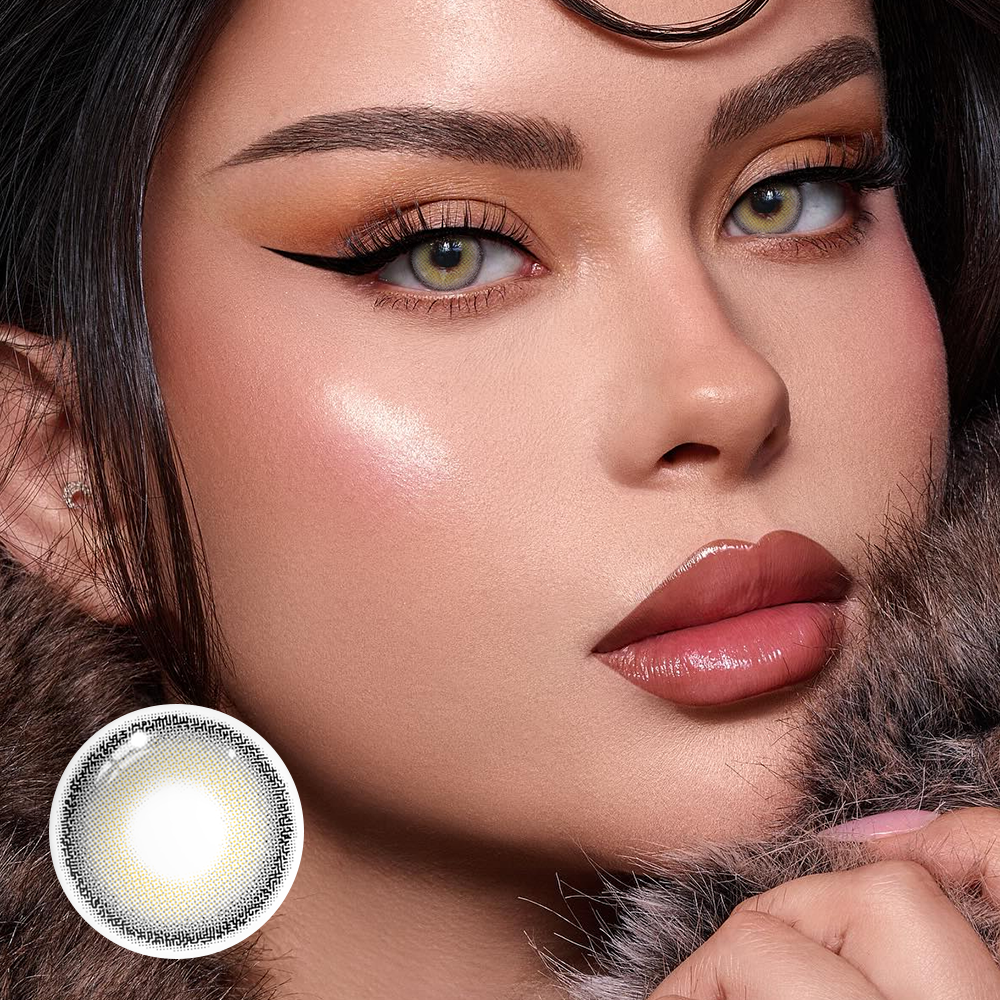Charlotte Gray Coloured Contact Lenses Secondary image