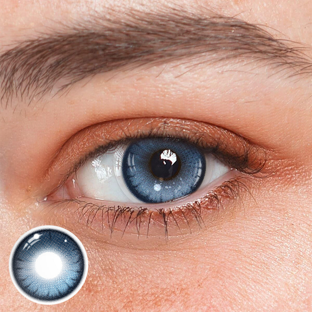 Yaqoot Blue Coloured Contact Lenses Main image