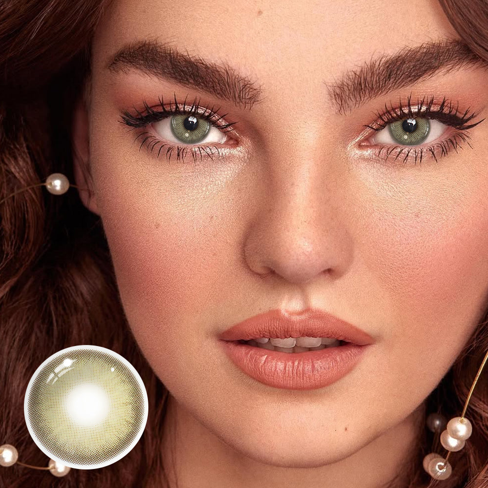 Celia Brown Coloured Contact Lenses Secondary image