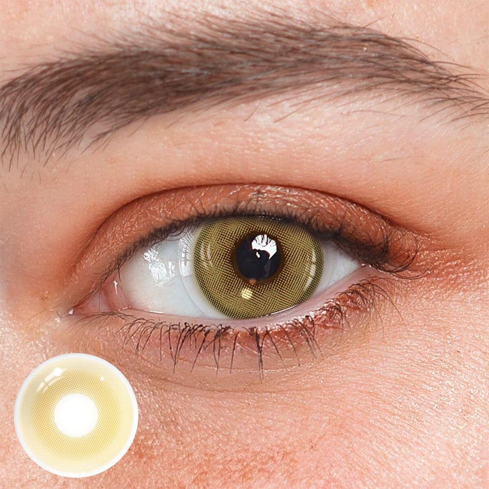 Pixie Brown Coloured Contact Lenses Main image