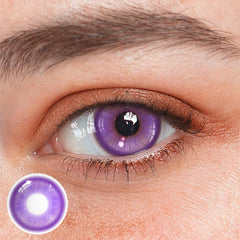 Cosplay Fairy Purple Coloured Contact Lenses