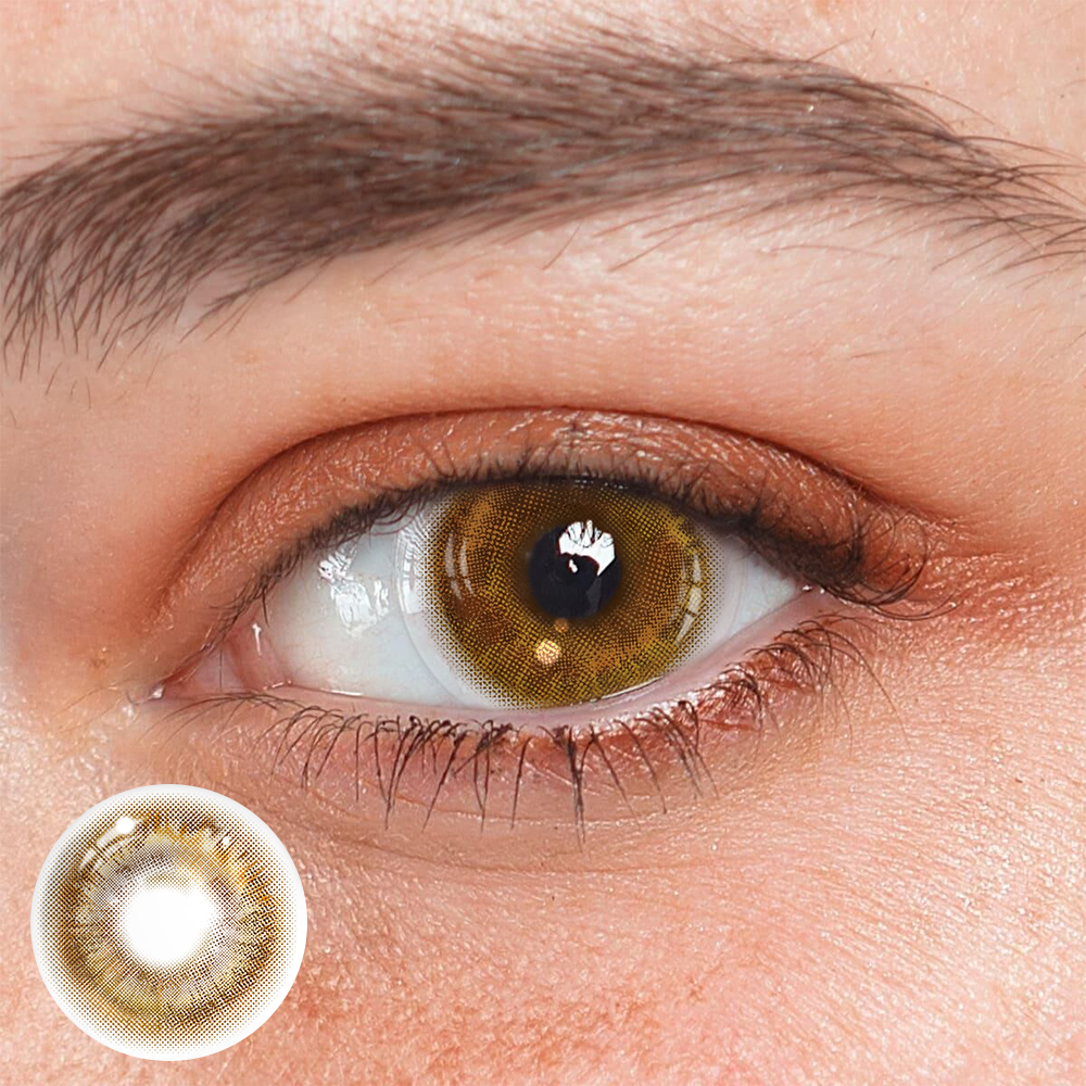 Cosplay Rio Brown Prescription Coloured Contact Lenses Main image