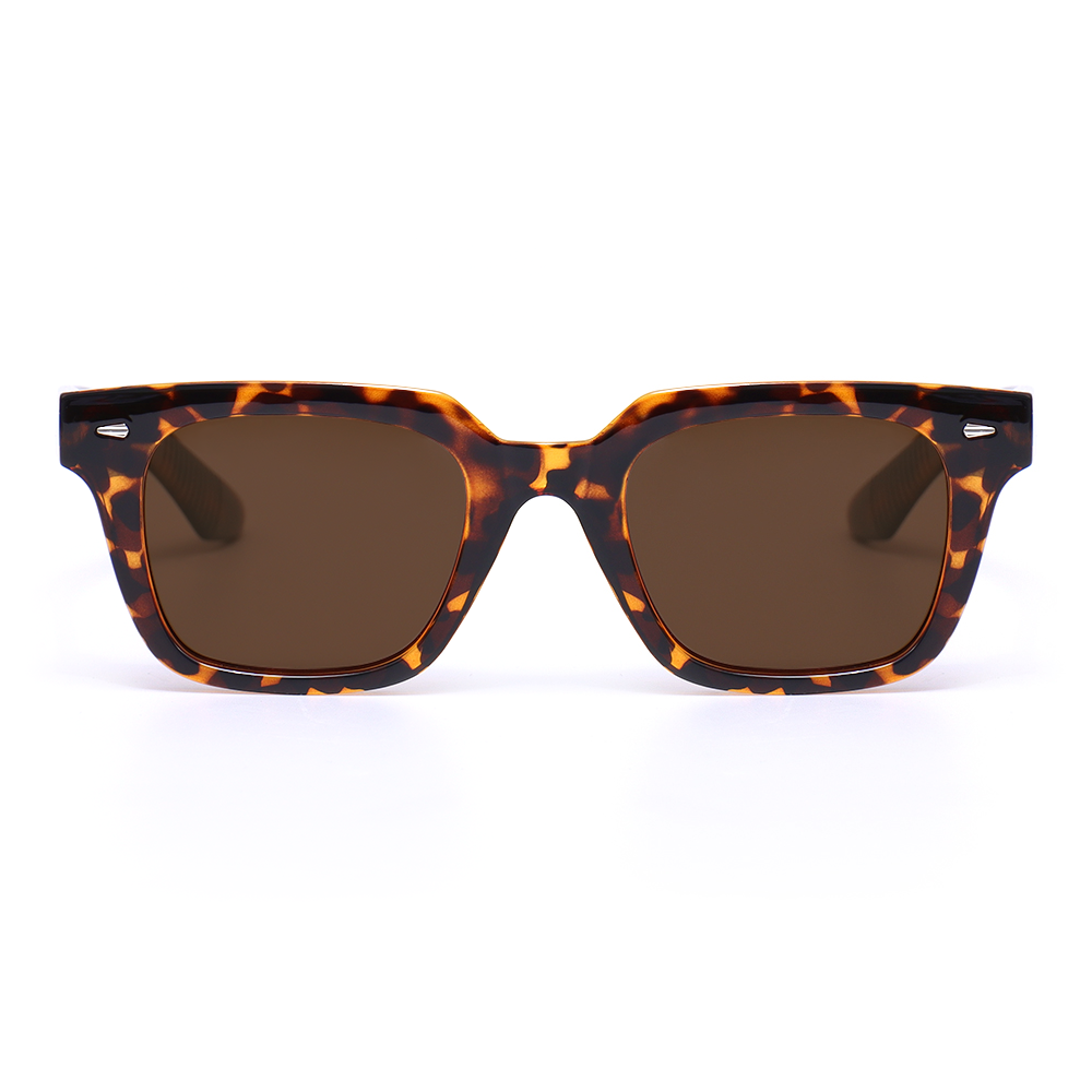 Thelma Retro Square Tortoiseshell Sunglasses Main image