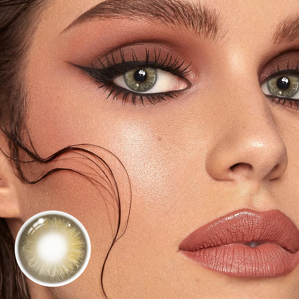 Melania Brown Coloured Contact Lenses Main image