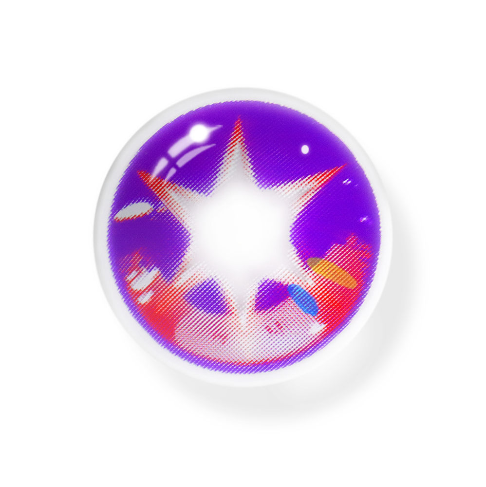 Cosplay Oshi No Ko Hoshino Speacial Star Purple Coloured Contact Lenses Secondary image