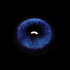 Cosplay Thermo Aura Blue Coloured Contact Lenses