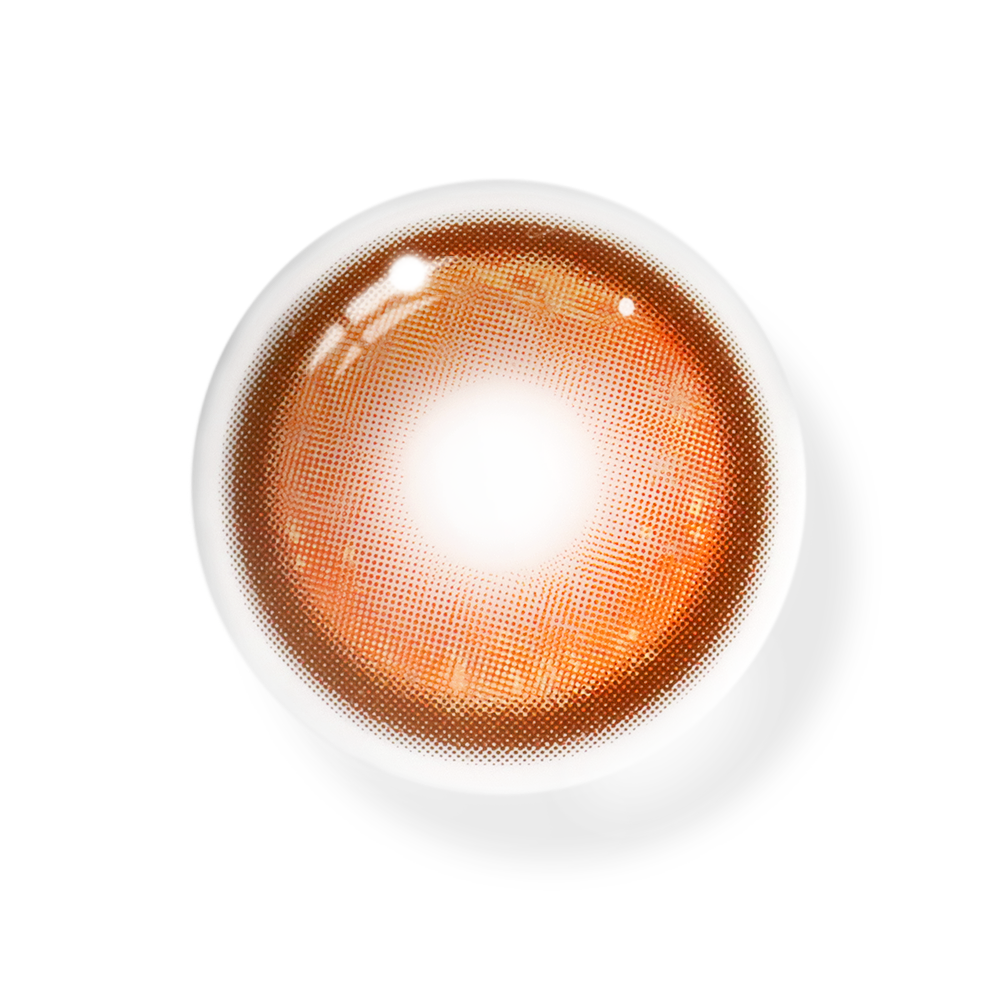 Cosplay Thermo Aura Brown Coloured Contact Lenses Secondary image