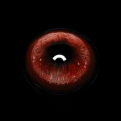 Cosplay Thermo Aura Red Coloured Contact Lenses