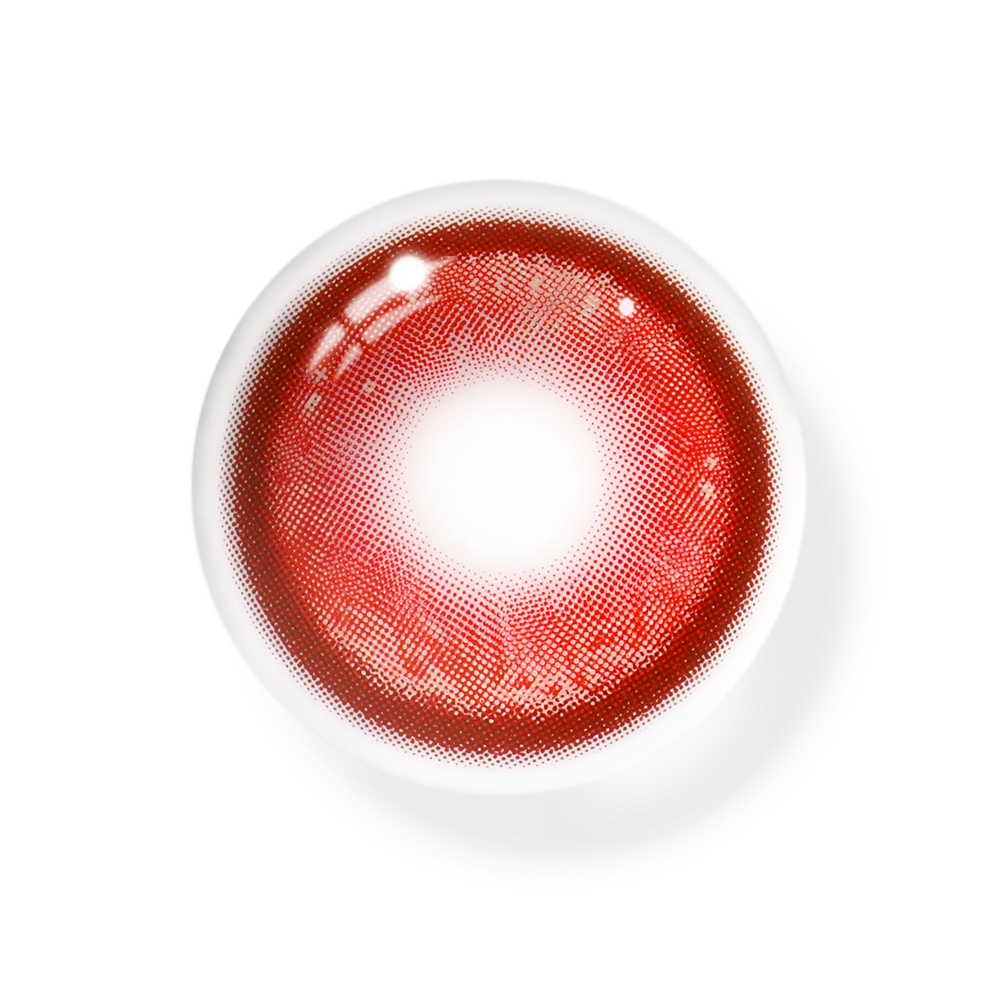 Cosplay Thermo Aura Red Coloured Contact Lenses Secondary image
