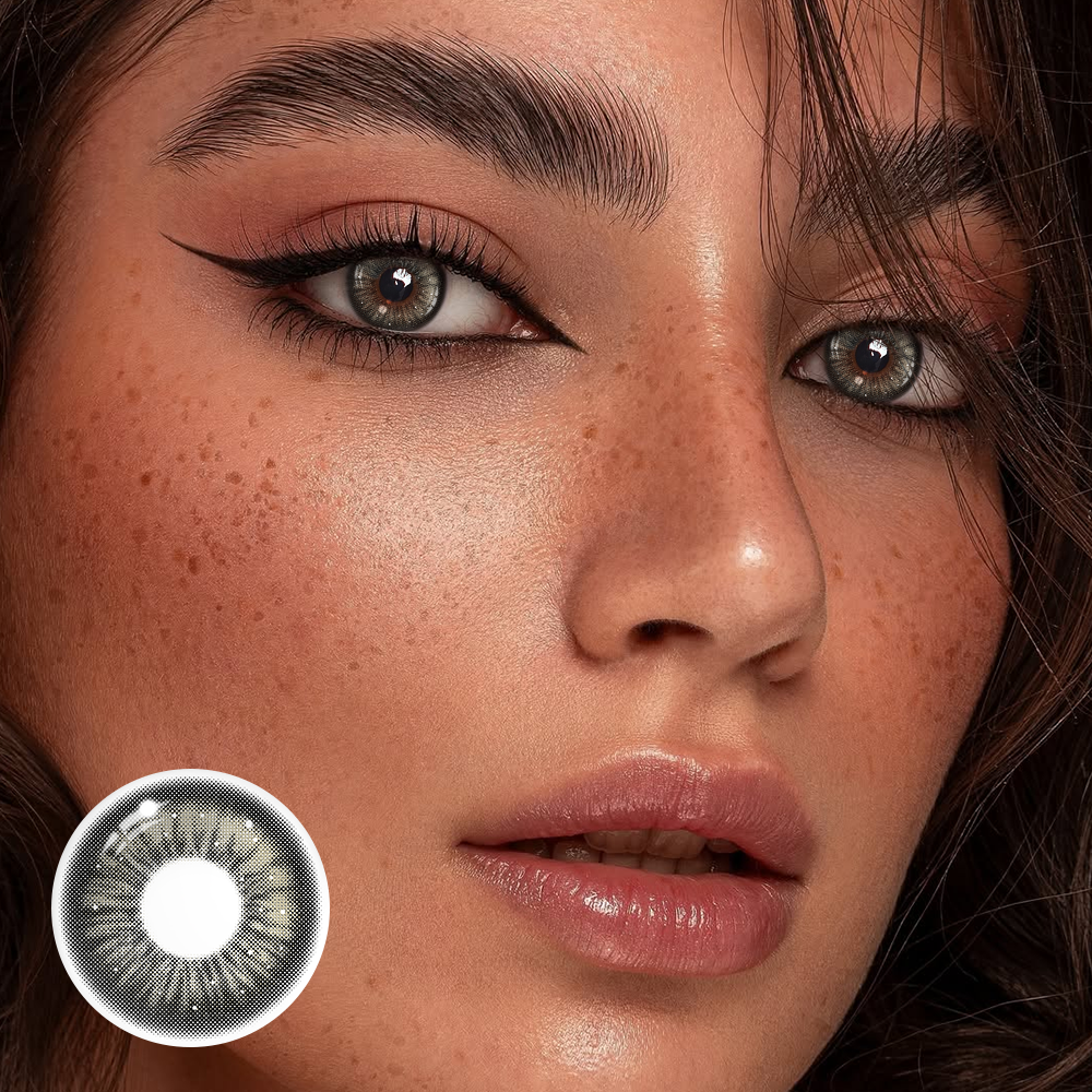 Yaqoot Black Prescription Coloured Contact Lenses Secondary image