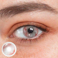 Cosplay Hunger Red Coloured Contact Lenses