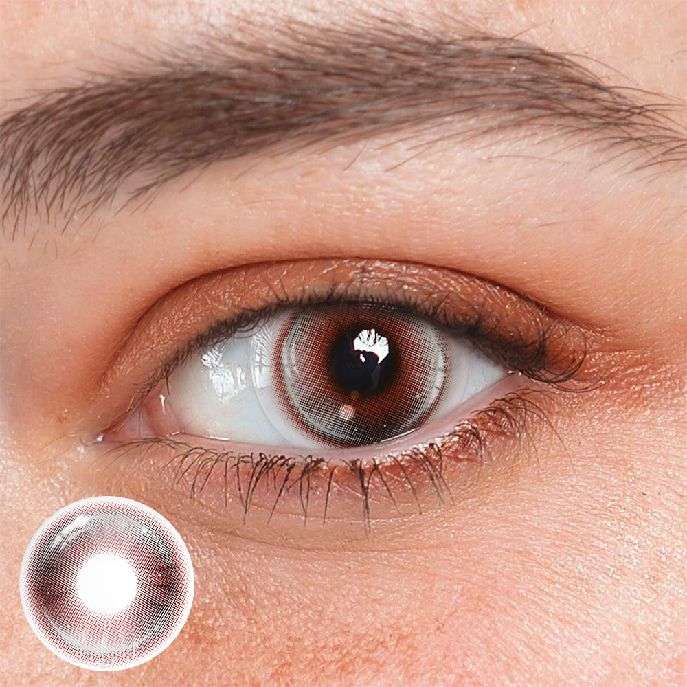 Cosplay Witch's Tears Gray Coloured Contact Lenses Main image