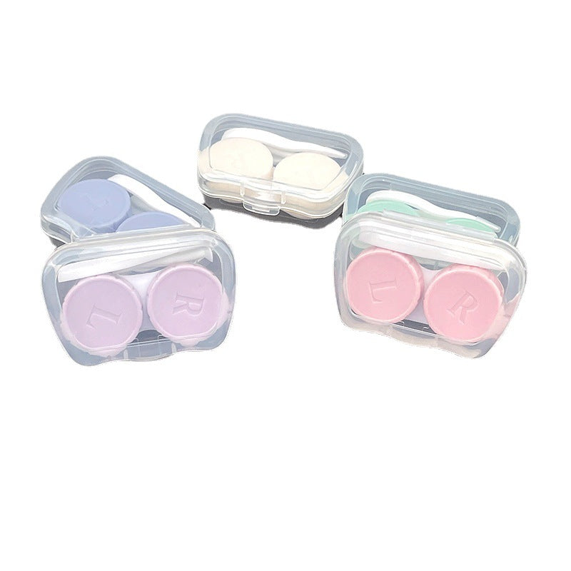 Small Portable Colored Contact Lens Case