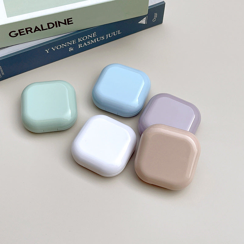 Plain Colored Contact Lens Case