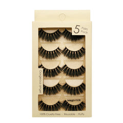 New 3D 5 Piece Mega-nice Mink Hair Eyelashes