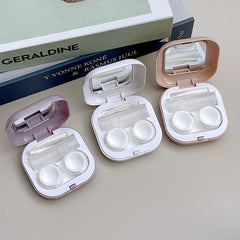 Plain Colored Contact Lens Case