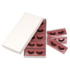 3D  Red Card Model Mix  10 Piece  Mink Hair Eyelashes