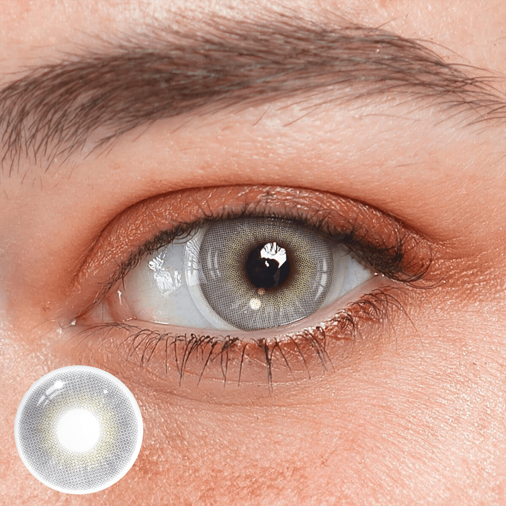 Alabaster Gray Coloured Contact Lenses - BEAUEYE (UK) Main image