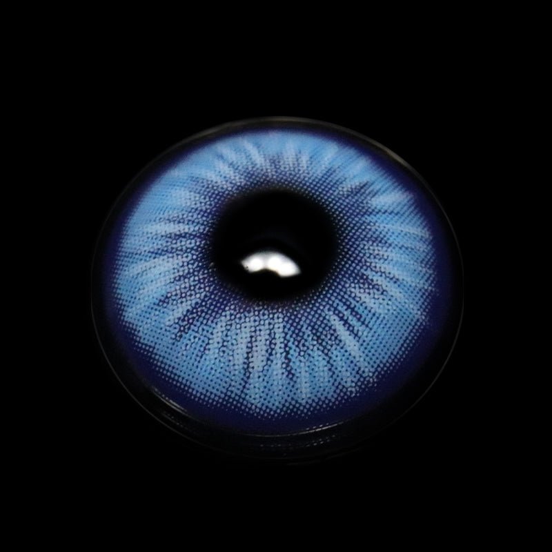 Amaretto Blue Prescription Coloured Contact Lenses - BEAUEYE (UK)