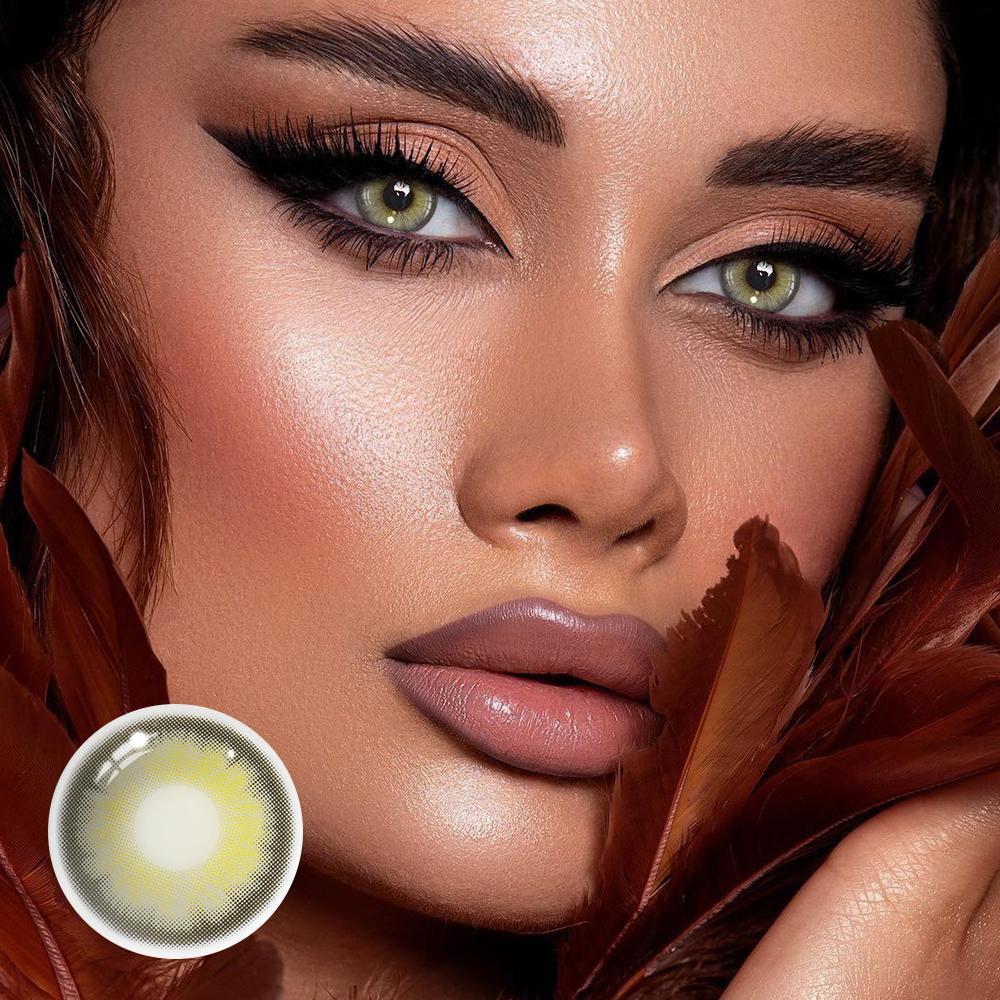 Ariel Gray Coloured Contact Lenses Secondary image
